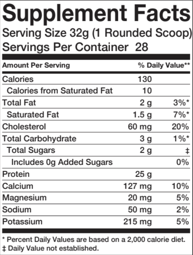 Catalyst Cold Pressed Whey Protein Powder